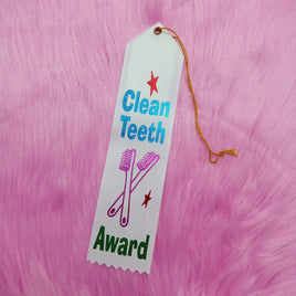 Award Ribbon Clean Teeth