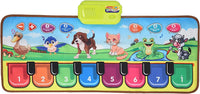 Toy Piano Mat Animals & Number