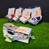 Boys Non-Skid Socks 5pr fts40174