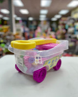 Toy Blocks in Pull Trolley FTOY2024054