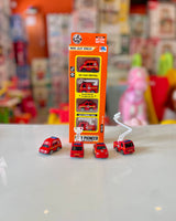 Toy Fire Cars 4pcs FTOY2024108