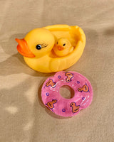 Squeaky Rubber Duckyw/Ring 3pc FTS17375