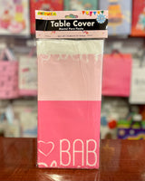 Tablecloth Baby Shower 84x54"