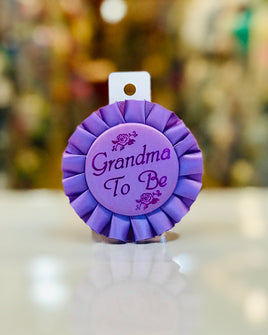 Grandma to be Button