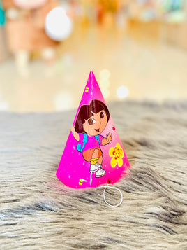 Party hats Dora 6pk