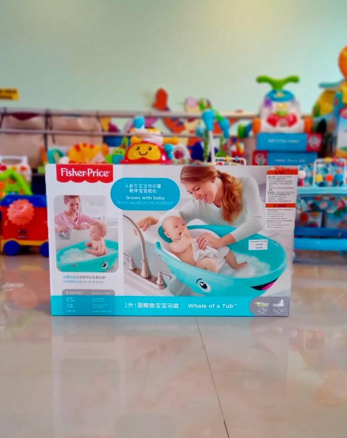 Bathtub-Fisher Price Whale TS202009| Twinkle Star Baby Party Store