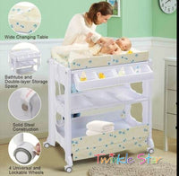 Bathtub & Changer w/Shelves FTS32342