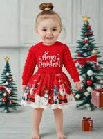 Christmas LS Dress fts40470