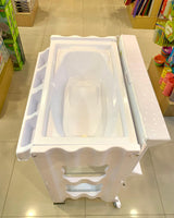 Bathtub & Changer w/Shelves FTS32342