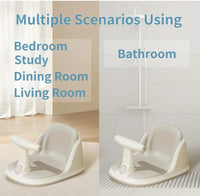Bath Seat w/Temp gauge & toys fts40389