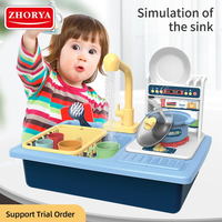 Toy Kitchen Sink-Blue Ftoy2021114