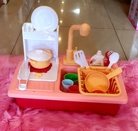 Toy Kitchen Sink-Pink Ftoy2021115