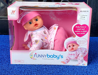 Toy Crawling Doll 13"