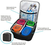 Bottle Cooler & Cube Food JLC0409BLK