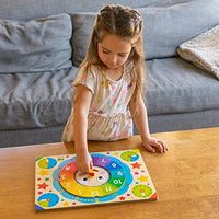 Toy Clock Puzzle Lift & Learn LJ286753
