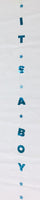 It's a Boy Letter Fun String AM110451
