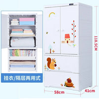 Drawer-2 with Closet Hanger/Shelves FTS28875