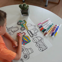 Mat for Coloring Addition