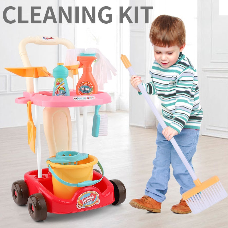 Childs cleaning trolley online