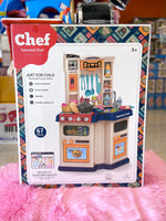Toy Kitchen Cream & Red Ftoy2021076