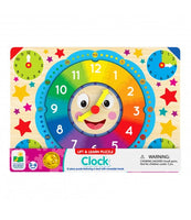 Toy Clock Puzzle Lift & Learn LJ286753