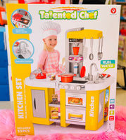 Toy Kitchen Yellow Ftoy2021127