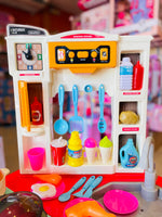 Toy Kitchen Cream & Red Ftoy2021076