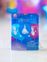 Balloon Cinderella 6pk AM119664