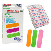 Bandages-40ct Neon Clear
