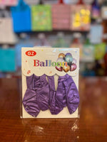 Balloon Solid Color 6pk