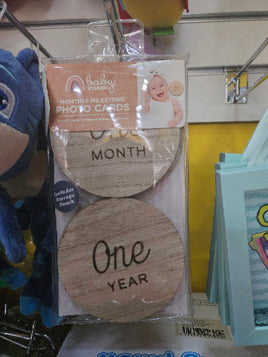 Monthly milestone photo cards # 44692