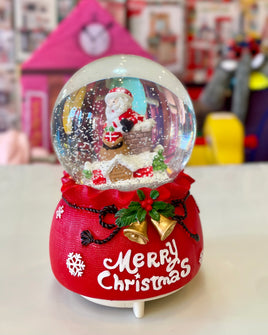 Christmas Globe Music & Lights fts32530