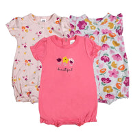 3pk Baby Romper Suit 3M