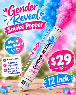 Gender Reveal Popper 12\" fts26226