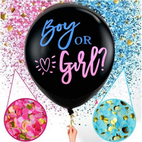 Gender Reveal Confetti Balloon