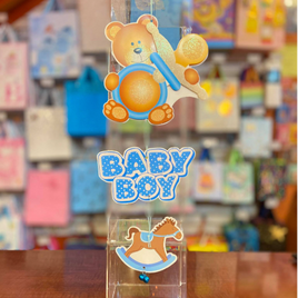 Shower Banner 3 Tier Asst  FTS11696