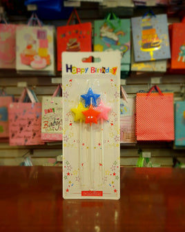 Party Candle Star 4pc FTS19719