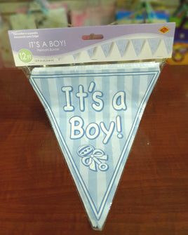 Shower It' a Boy-Banner