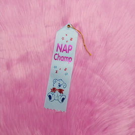 Award Ribbon Nap Champ