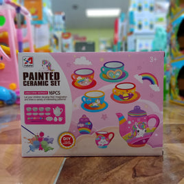 Toy Painted Ceramic Set