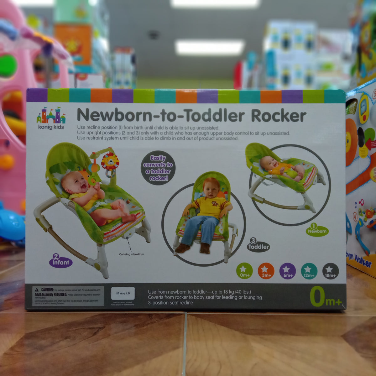 Rocker NB- Toddler FTOY2023027| Twinkle Star Baby & Party Store