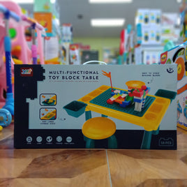 Toy Multi-Function Block Table