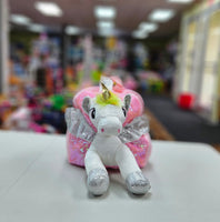 Plush Unicorn w/Wings Backpack