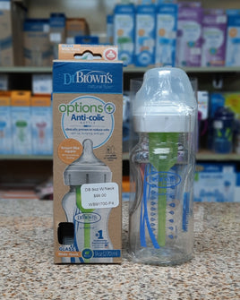 DB 9oz W/Neck OP Glass bottle WB91700-P4