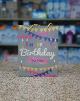 Happy Birthday 7x9" Gift Bag fts11727