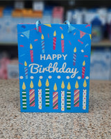 Happy Birthday 7x9" Gift Bag fts11727