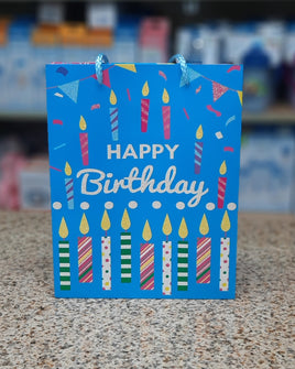Happy Birthday 7x9" Gift Bag fts11727