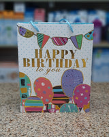 Happy Birthday 7x9 Gift Bag fts11724