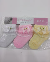 Girls Dress Socks 3pr fts40173