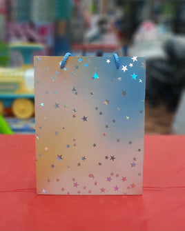Gift Bag Pastel Stars 7*9" fts11770